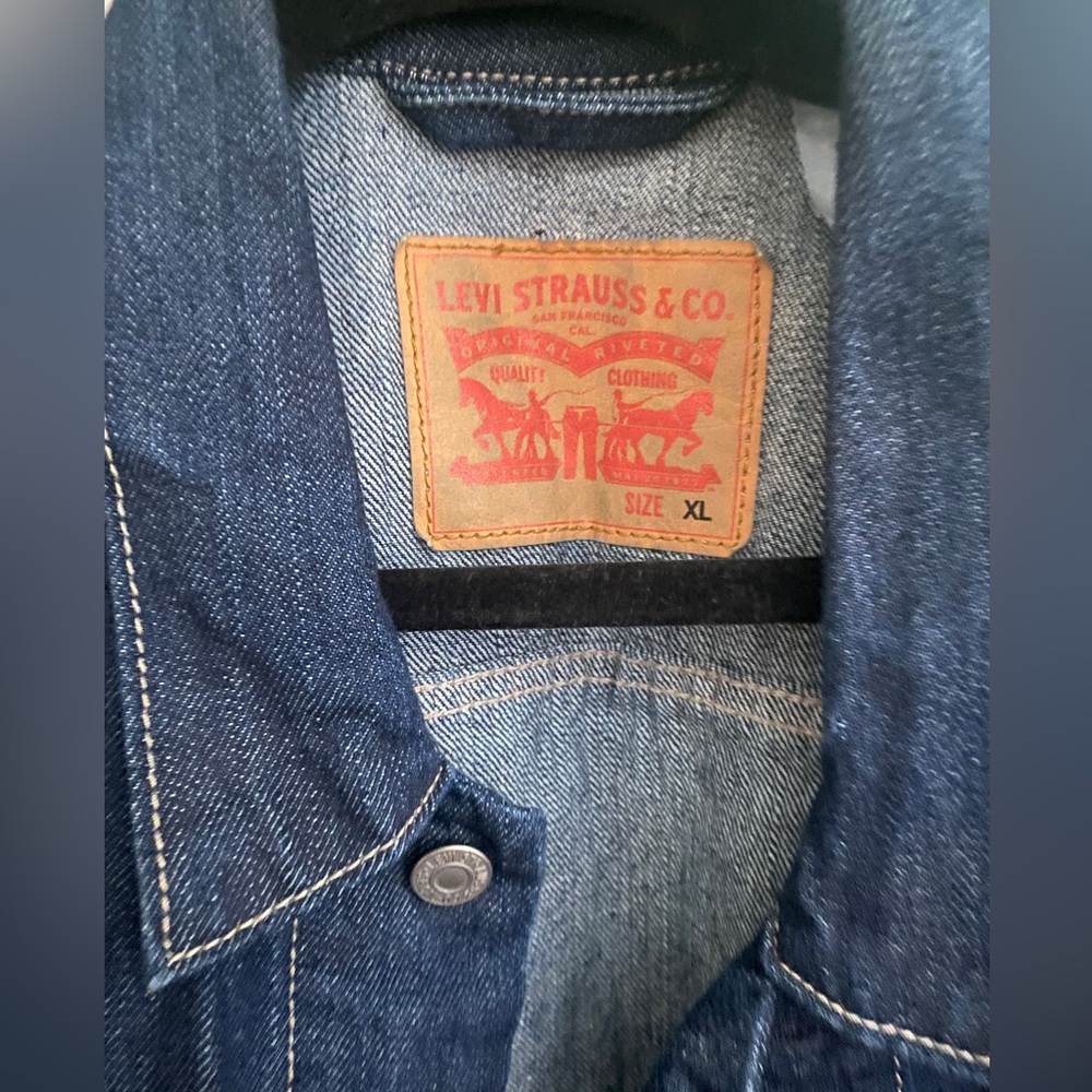 Levi’s Mens Jean Jacket XL